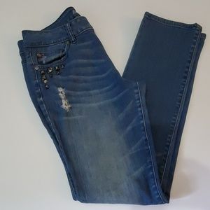 Apt 9 Skinny Distressed Jeans - Size 8